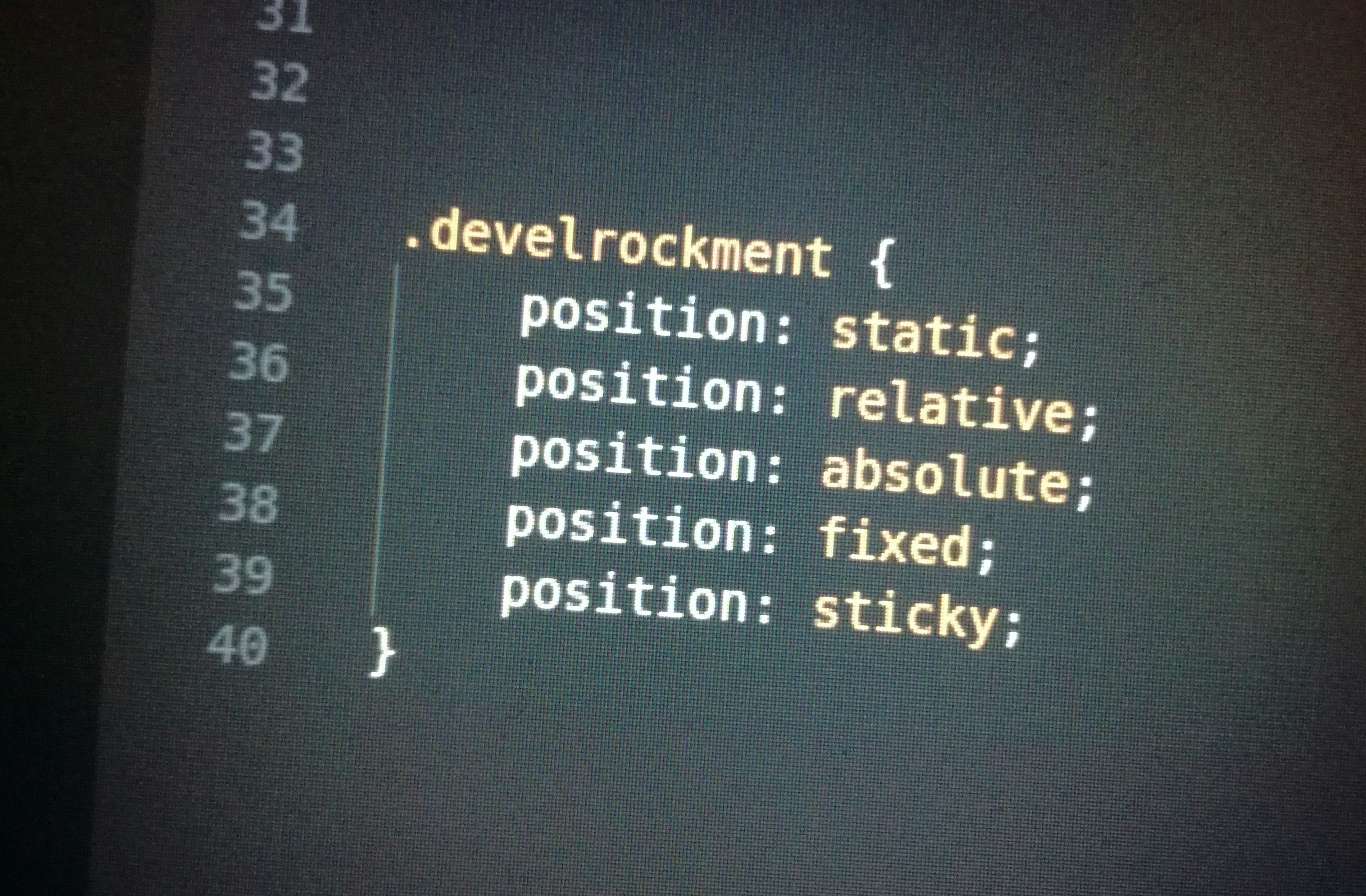 CSS Positioning